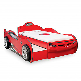 COUPE CAR BED (RED)