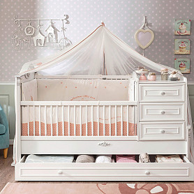 Zīdaiņu gulta Romantic Baby 80X180